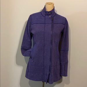 Title nine zip up wool blend small